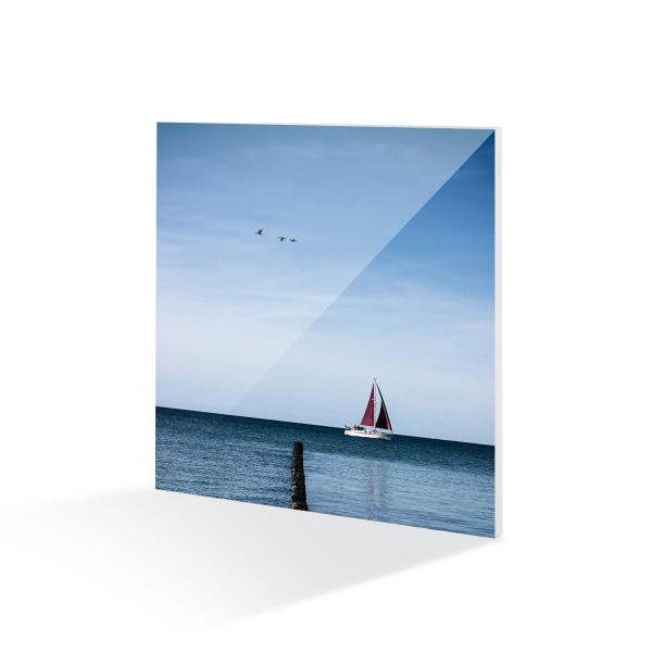 300 Watt Infrarot-Hinterglas-Bildheizung rahmenlos