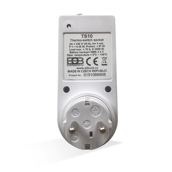 digitales Stecker-Thermostat TS10